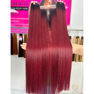 ผมมนุษย์สำหรับต่อผมมนุษย์ผมตรงแบบมีสีล้วนจากเวียดนาม100% ผมแท้จากเรมี่ - Product Image 3