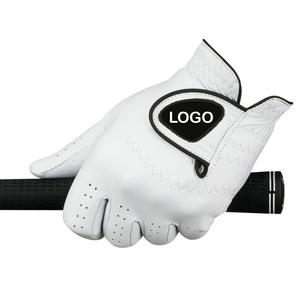 Gants de golf personnalisés en cuir de chèvre de haute qualité avec marqueur de balle magnétique amovible et logo pour le sport Design imprimé - Product Image 6
