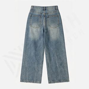 Pantalones Vaqueros de Mezclilla para Hombre 2025, Pantalones Ajustados, Vaqueros Ajustados para Hombre, Venta al por Mayor de Fábrica, Transpirables, Rectos, Servicio OEM - Product Image 2
