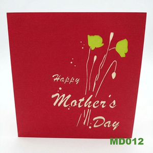 3D Pop-up <b>Handmade</b> <b>Paper</b> Craft Greeting Card Matte Varnishing for Mother's Day Father's Day Baby Shower Valentine's Day-Mom Baby - Product Image 5