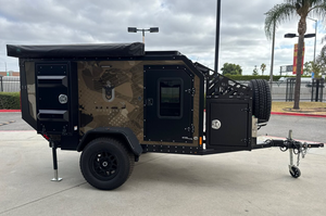 Nouvelle caravane compacte tout-terrain Trail Dog 2024, fabrication industrielle OEM, garantie 3 ans, camping en plein air, origine américaine - Product Image 4