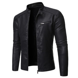 Chaquetas Negras Profesionales Hechas a Mano con Piel de Vaca Genuina, Impermeables, Transpirables y Elegantes para Hombre, Abrigos de Invierno para Motociclistas - Product Image 6