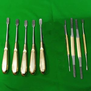 Juego de instrumentos manuales de acero inoxidable de alta calidad para rinoplastia, raspadores nasales, 9 piezas, TAIDOC INTERNATIONAL TI-SF-00799 CE - Product Image 4