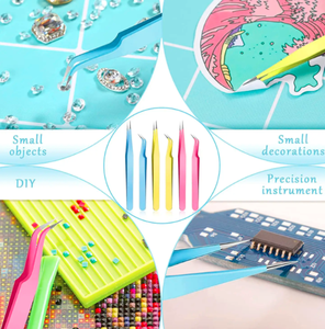 Anaaif แหนบถอนขนตาสเตนเลสเกรดสูงคีมหนีบขนตาแบบกำหนดเองสำหรับถอนขนคิ้วฉลากส่วนตัว - Product Image 2