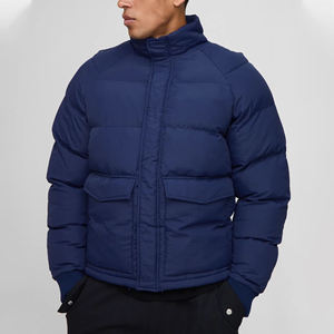 Veste d'hiver matelassée surdimensionnée avec logo personnalisé, veste d'extérieur, veste de sport pour hommes, taille plus, meilleur prix, best-seller - Product Image 1