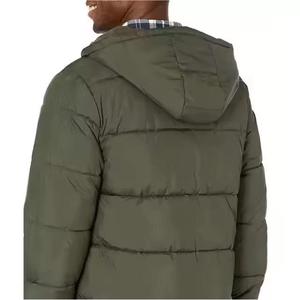 Custom <b>Men</b> Outdoor Anti Uv Refl <b>Jacket</b> Water Resistant Quick Dry <b>Long</b> Sleeve Light Blue Pocket Puffer Bubble <b>Jacket</b> - Product Image 5