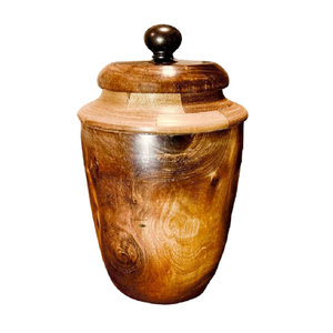 Urnas de cremación de madera Natural marrón sólido Acabado transparente Forma rectangular Hecho a mano Art Deco Diseño moderno 4-5L Capacidad Animal - Product Image 4