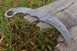 มีดดามัสกัสแบบใช้มือปลอมสามารถปรับแต่งได้ - Product Image 5