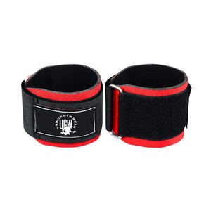 Custom Logo Fitness Padded Ankle Strap Gym Sport D <b>Ring</b> Ankle Support Strap <b>Adjustable</b> Non-Slip Eco-Friendly Breathable Unisex - Product Image 1