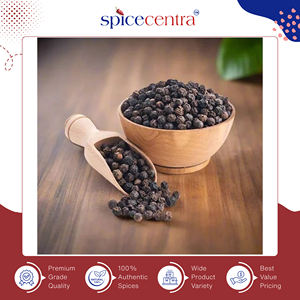 Pimienta Negra Seca Cruda Orgánica 100% Pura de Alta Calidad para Cocinar, Marca Spicecentra, Hecha en India - Product Image 3