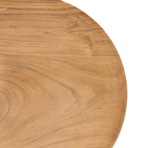 2024 Super Sell Natural Polished Wooden Country-Style Dinner Charger Plates with Round Shape Sustainable Design - Product Image 4