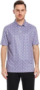 Camisas Casuales para Hombre de Alta Calidad a Precio de Fábrica OEM, Tejidas, de Secado Rápido, Transpirables, con Impresión Digital, Personalizadas al por Mayor - Product Image 2