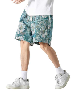 Short d'été Outclass pour homme Séchage rapide et décontracté Design original Impression complète Matériaux de qualité supérieure Cordon de serrage confortable - Product Image 3