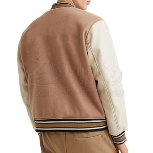 Hot Selling Unique Style 100% Cotton <b>Lightweight</b> Breathable Letterman <b>Jackets</b> <b>for</b> <b>Men</b> Custom Made Exclusive Design Front Logo - Product Image 1