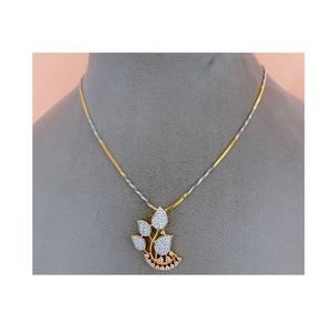 Conjunto de Collar y Pendientes con Piedras de Circonita Cúbica, Estilo Moderno y Elegante, en Oro y Plata Pulida, para Mujer, para Fiestas - Product Image 2