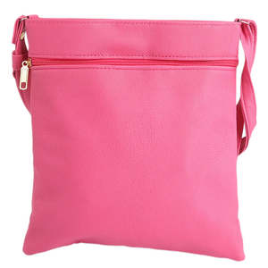 กระเป๋าสะพายไหล่ผู้หญิง (7555) - สีชมพูเข้ม - Product Image 3