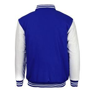 Chaqueta universitaria negra sólida personalizada para hombre, parches bordados de cuero auténtico, chaqueta de invierno con mangas de letras de lana, logotipos personalizables - Product Image 4