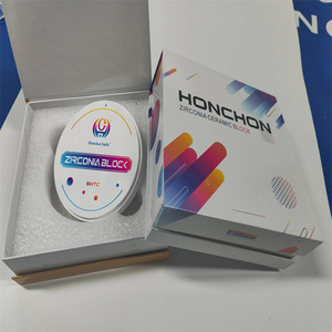 SHTC <span class=keywords><strong>Cad</strong></span> Cam Zirconia Blocks, Productos de circón dental, Materiales de coronas, Consumibles de laboratorio Zirconia Dental Block - Product Image 6