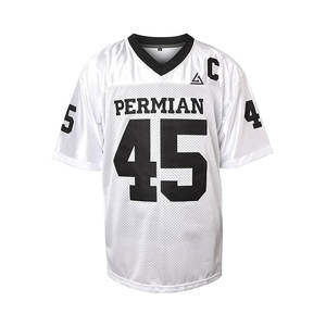 Cómoda camiseta de fútbol americano de gran tamaño para Unisex Pakistán hizo precio barato camiseta de fútbol americano de gran tamaño - Product Image 1