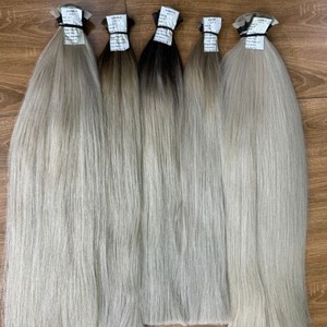 Top hot Style Fashion Nouvelle tendance Offre Spéciale cheveux en vrac de couleur ondulée de style chaud, extensions de cheveux en vrac de meilleure qualité de cheveux du Vietnam - Product Image 2