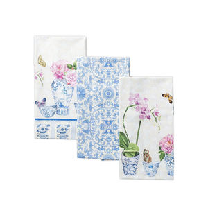 Serviette de cuisine en coton pur dernier design torchon de cuisine brodé au prix de gros - Product Image 3