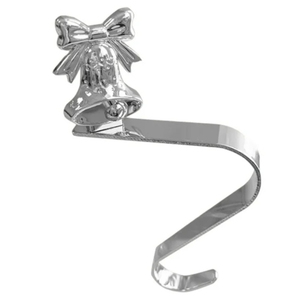 White Antler Stocking Holder Vintage Iron Deer Antlers <b>Christmas</b> Mantle Decor Stocking Hanger For Home Festive Decoration - Product Image 4