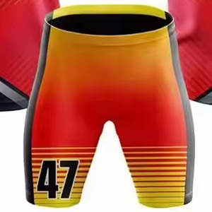 Maillot de compression sans manches à capuche 7v7 et short, uniforme de football personnalisable de haute qualité, taille plus, facile à porter, en spandex/polyester - Product Image 4