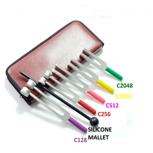 Diapasones de alta calidad para la curación vibracional | Juego de diapasones médicos de aleaciones de aluminio CHAKRA - Product Image 3