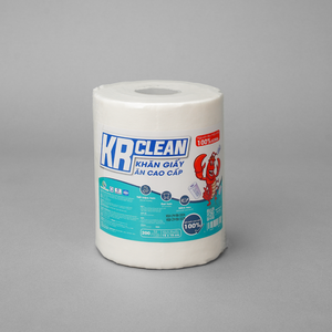 Serviettes de table vietnamiennes blanches à 1 pli de qualité supérieure pour restaurants Le tissu non tissé de style rouleau offre une capacité d'absorption abordable - Product Image 2