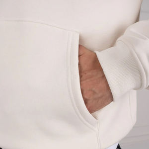 Sweat à capuche pour hommes de haute qualité à impression de logo personnalisé en bas quantité minimale de commande Fabricant de vêtements de rue Sweat à capuche en coton à impression bouffante 3d - Product Image 3