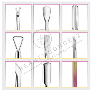 Empujador de cutículas de acero inoxidable ecológico Herramienta de aseo de uñas suave para manicura y pedicura en casa - Product Image 5