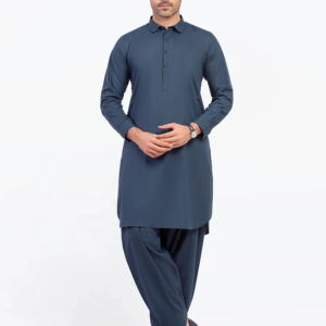 Shalwar Kameez de Luxe pour Hommes Pakistanais – Tenue Décontractée Premium pour Occasions Informelles, Coupe Classique - Product Image 1