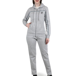 Ropa deportiva 100% algodón estilo moda mujer chándal ropa deportiva ropa para correr chándal para mujer - Product Image 1