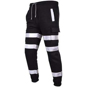 2025 <b>Mens</b> Safe <b>Work</b> Pants | Reflective Cargo Joggers & <b>Slim</b> <b>Fit</b> Sweatpants | Casual, Workout & Safety <b>Trousers</b> for Outdoor - Product Image 2