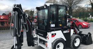 รถตักล้อยางไฮโดรเมค 62ss รุ่นใหม่ พร้อมส่วนประกอบหลัก รถตักขนาดเล็ก รถแทรกเตอร์ตักไม้ รถตักหน้า ปั๊มเครื่องยนต์ มอเตอร์ - Product Image 5