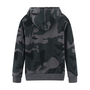 Sudadera con capucha versátil con cremallera, interior suave, tejido ligero y transpirable, corte ergonómico, informal y esencial. - Product Image 4