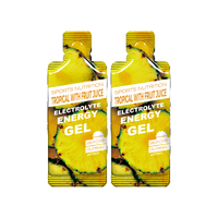 Gel Energético Deportivo de Rápida Absorción, Suplemento de Carbohidratos y Electrolitos para Adultos, para Correr, Ciclismo y Maratones - Suministro al por Mayor