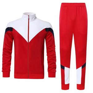 Couleur personnalisée Slim Fitness Casual Blank Manches longues Vêtements d'entraînement et de jogging pour hommes Survêtements de sport en coton avec fermeture éclair Survêtements - Product Image 4