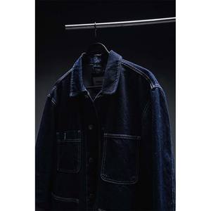 High Quality 100%Cotton <b>Denim</b> <b>Jacket</b> <b>Men</b> Custom Print Embroidery Logo Streetwear Jeans <b>Jacket</b> <b>for</b> <b>Men</b> - Product Image 2