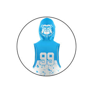 Uniforme de Flag Football para Hombre, Impresión Digital, 100% Poliéster Transpirable, Talla Grande, Sin Mangas, Servicio OEM Personalizado - Product Image 5