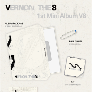 SEVENTEEN V8 (THE 8, VERNON) - V8 1er Mini Álbum Versión KiT - Product Image 2