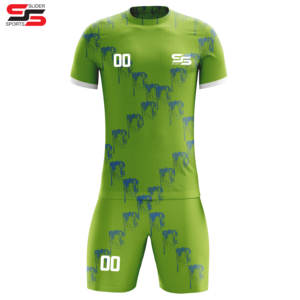 Uniformes de fútbol de alta calidad Set Hombres Personalizado Poliéster Bordado Sublimación Equipo Fútbol Jersey Niños Jugador Fan Retro - Product Image 1