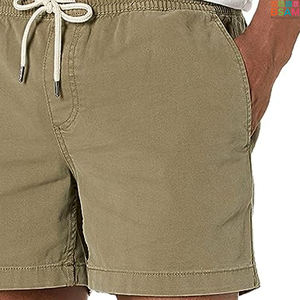 กางเกงขาสั้นเอวยางยืดสำหรับผู้ชายกางเกงขาสั้นพิมพ์ลายแบบปรับแต่งได้สำหรับใส่กลางแจ้งฤดูร้อน - Product Image 6