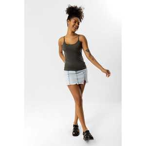 Haut extensible à fines bretelles 100% coton pour tous les jours - Product Image 1