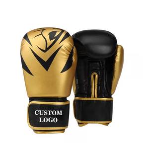 Guantes de boxeo de tela de cuero para entrenamiento deportivo, para jóvenes, Muay Thai, Kick Fighting, competición, venta al por mayor - Product Image 6