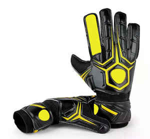 Gants de gardien de but de football professionnels en gros 2025 NOUVEAU, protection des doigts, latex antidérapant, respirant, fermeture à lacets - Product Image 4