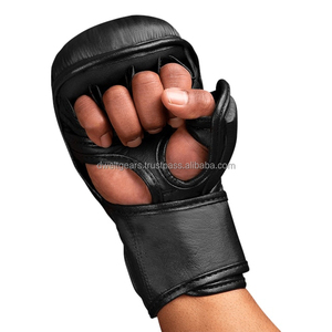 Guantes de Sanda MMA Estilo Profesional, Cuero PU, Acolchado Reforzado, Entrenamiento, Fabricante OEM Personalizado - Product Image 5