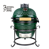 SEB KAMADO 13 Zoll Kamado-Grill, Keramik-Holzkohlegrill für den Garten