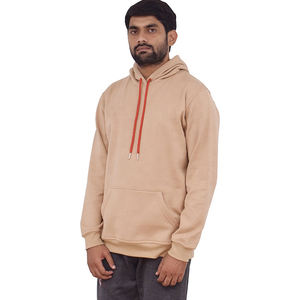 Wholesale Custom Logo Winter Solid Heavyweight <b>Thick</b> <b>Fleece</b> Hoodie for Men - Product Image 6