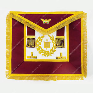TABLIER MAÇONNIQUE REGALIA TABLIER ORDRE D'ATHELSTAN-TABLIER FRANC-MAÇON GRAND - Product Image 6